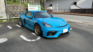 718ケイマンGT4外観